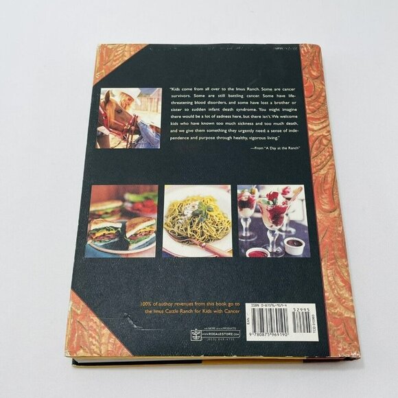 Imus Ranch Cooking Kids Cowboys Cookbook Recipe Healthy Vegetarian Cancer Vegan - Picture 2 of 12